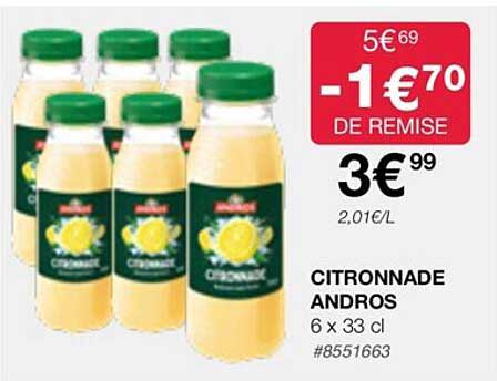 Citronnade Andros