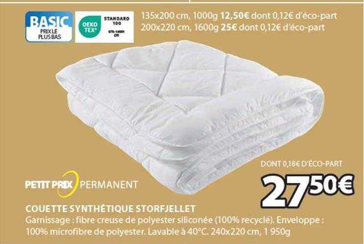 Couette Synthétique Storfjellet