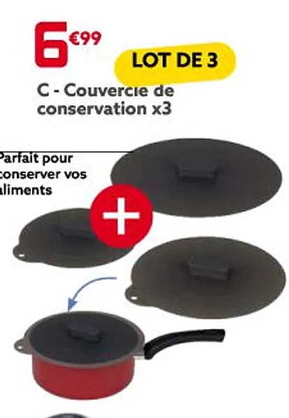 Couvercle De Conservation X3