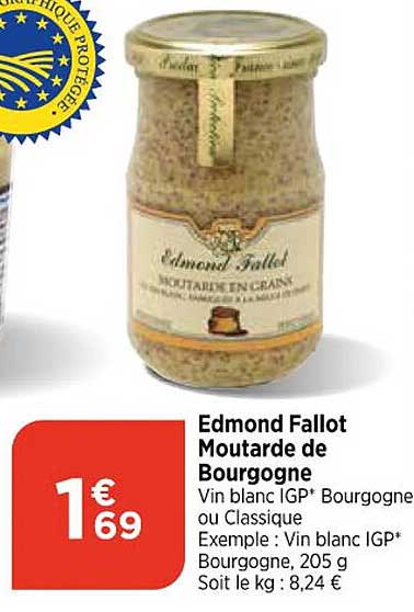 edmond fallot moutarde de bourgogne