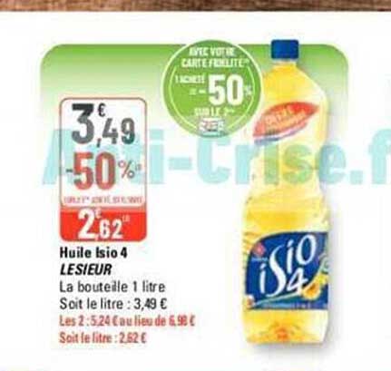 huile isio 4 lesieur