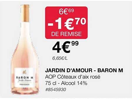 jardin d'amour - baron m