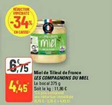 miel de tilleul de france les compagnons du miel