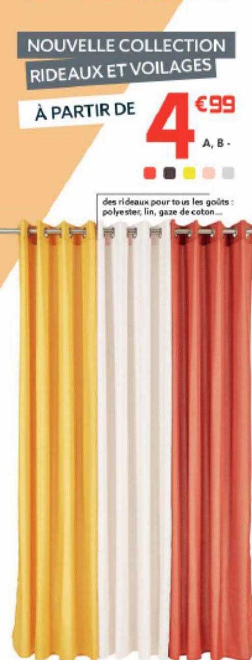 nouvelle collection rideaux et voilages