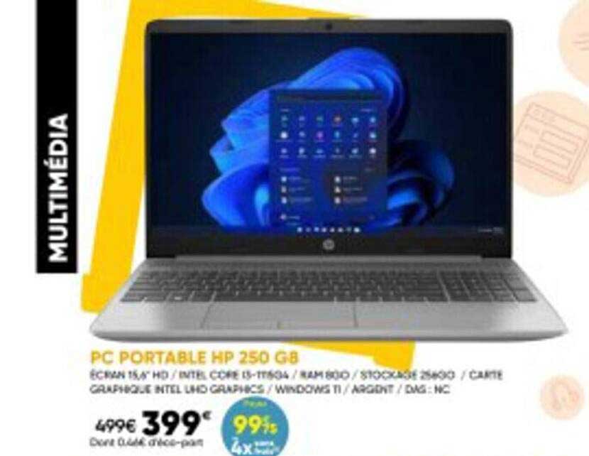 Pc Portable Hp 250 Gb
