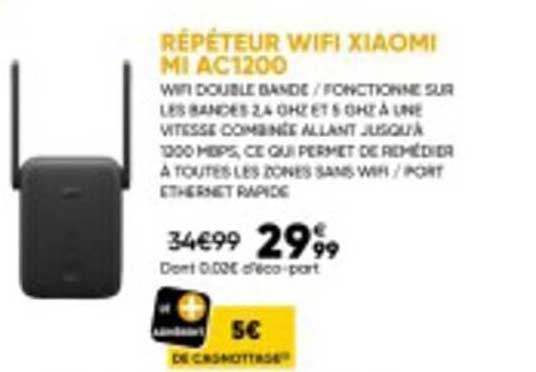 répéteur wifi xiaomi mi ac1200
