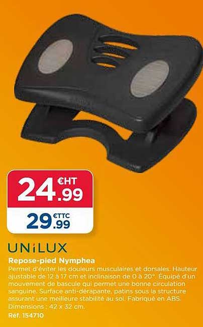 repose-pied nymphea unilux