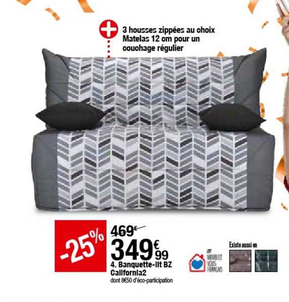 Baquette Lit Bz California2