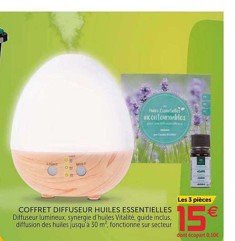 coffret diffuseur huiles essentielles