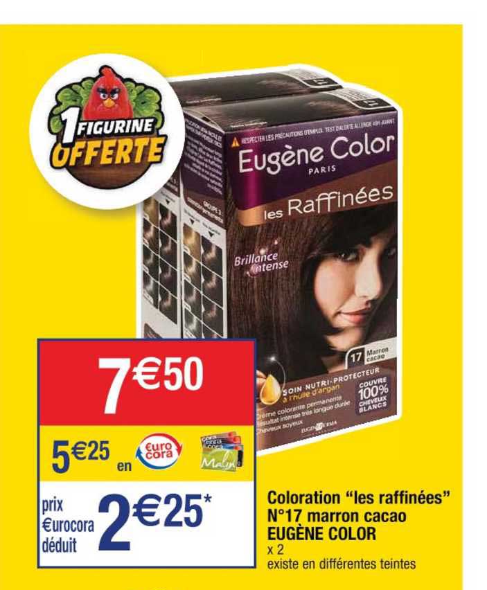 Coloration Les Raffinées N° 17 Marron Cacao Eugène Color