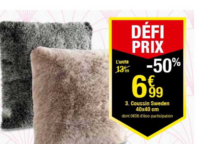 Coussin Sweden 40x40 Cm