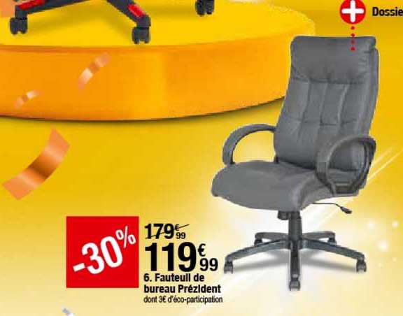 Fauteuil De Bureau Prézident