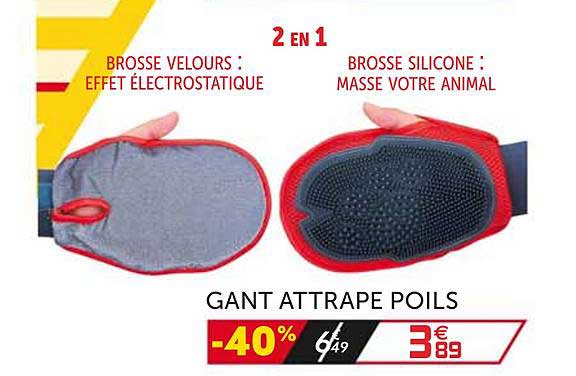 gant attrape poils