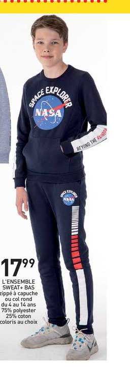 l'ensemble sweat + bas