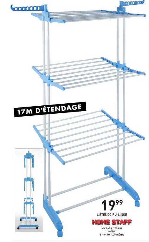 l'étendoir à linge home staff