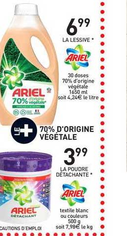 la lessive la poudre détachante