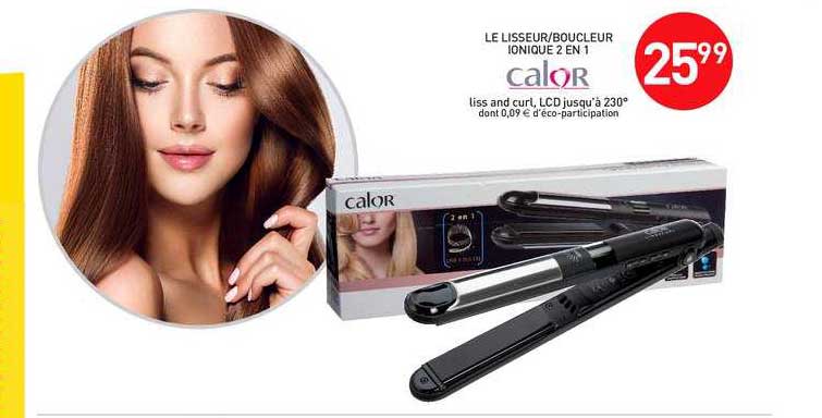 le lisseur boucleur ionique 2 en 1
