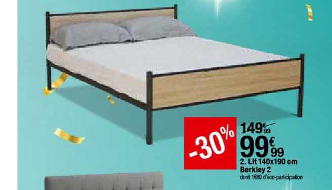 Lit 140x190 Cm Berkley 2