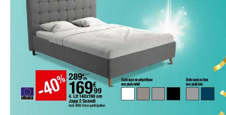 lit 140x190 cm japp 2 soandi