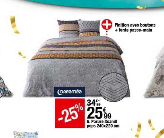 parure soandi peps 240x220 cm dreaméa