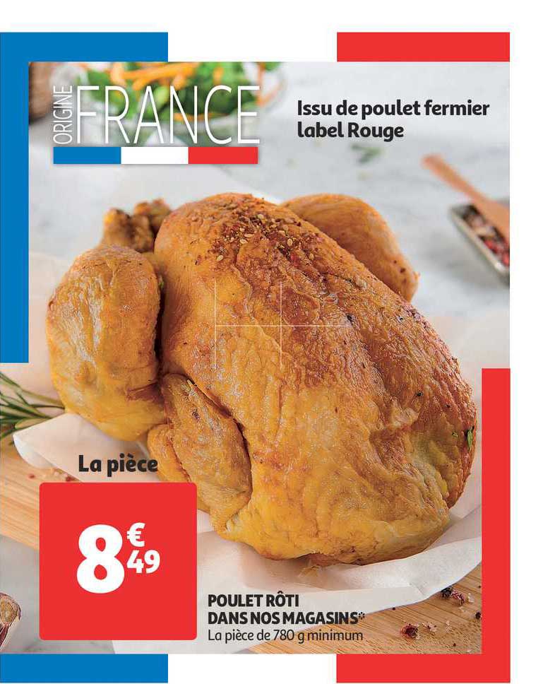 poulet rôti dans nos magasin