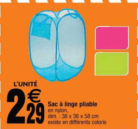 Sac à Linge Pliable