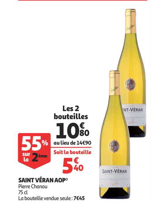 saint véran aop 55% sur le 2ème