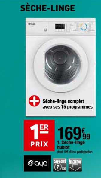 Sèche Linge Hublot Aya