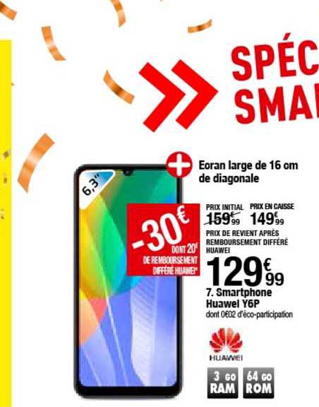 smartphone huawei y6p