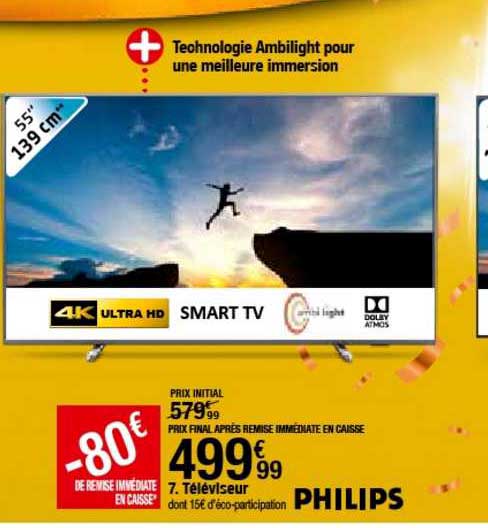 Téléviseur 55'' Philips