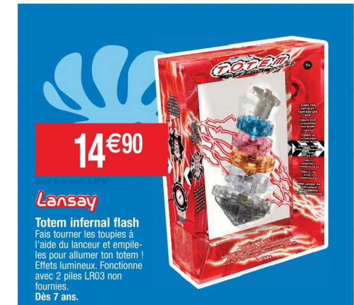 totem infernal flash lansay