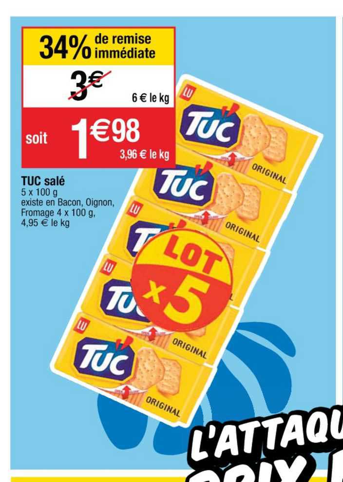 Tuc Salé 34% De Remise Immédiate