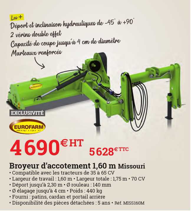 broyeur d'accotement 1,60 m missouri