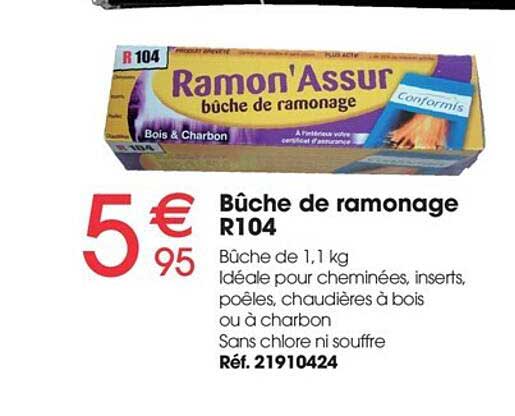 Bûche De Ramonage R104 Ramon'assur