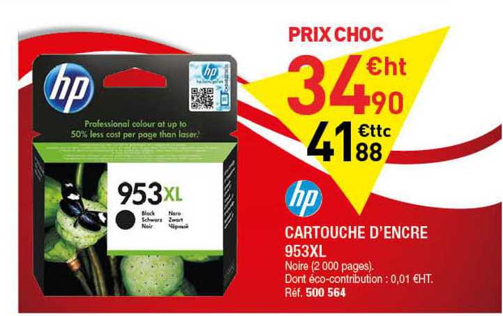 cartouche d'encre 953xl hp