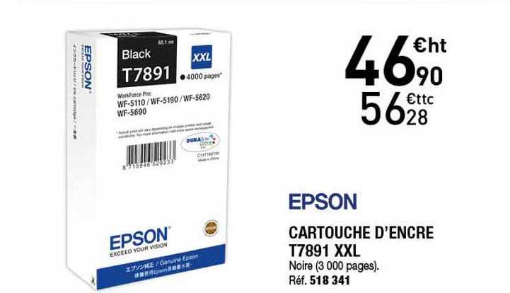 Cartouche D'encre T7891 Xxl Epson