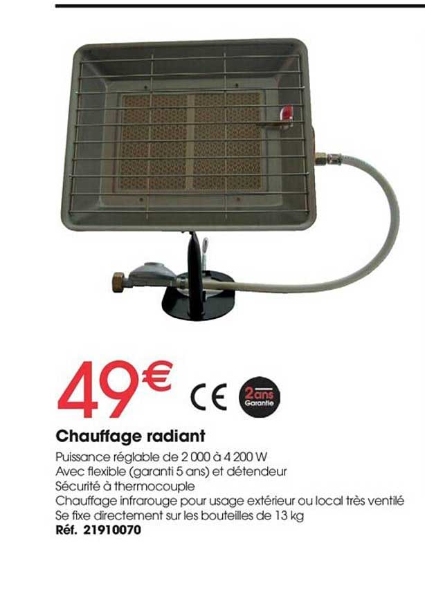 chauffage radiant