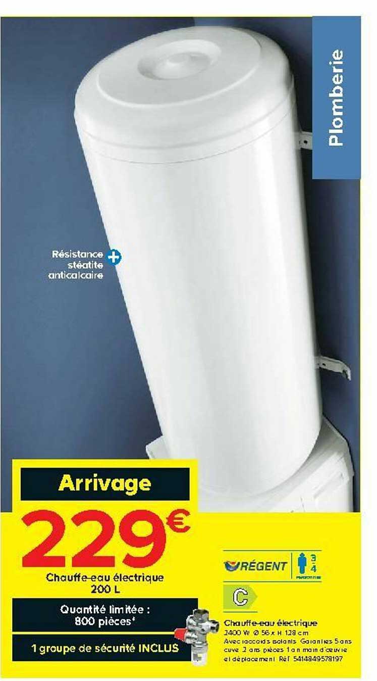 chauffe-eau électrique régent