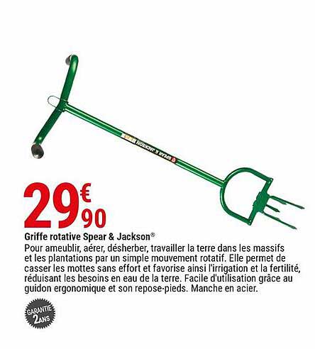griffe rotative spear & jackson