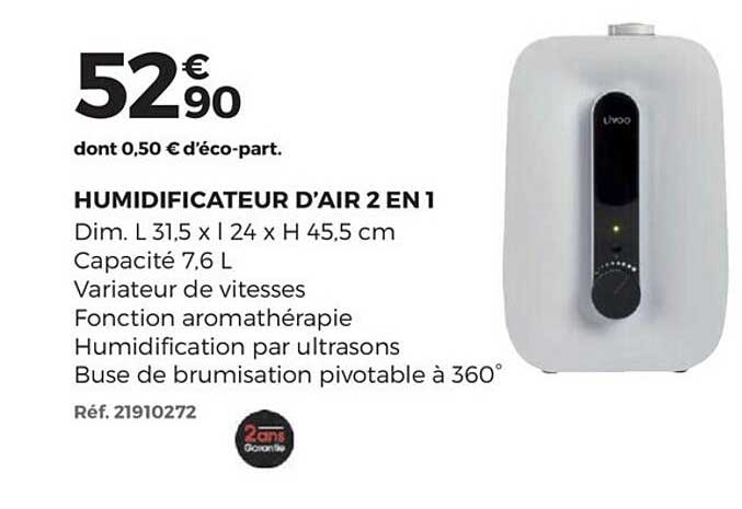 humidificateur d'air 2 ne 1