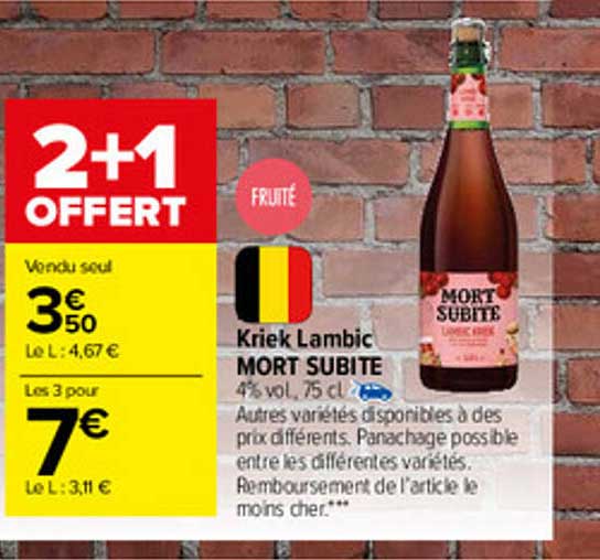 kriek lambic mort subite
