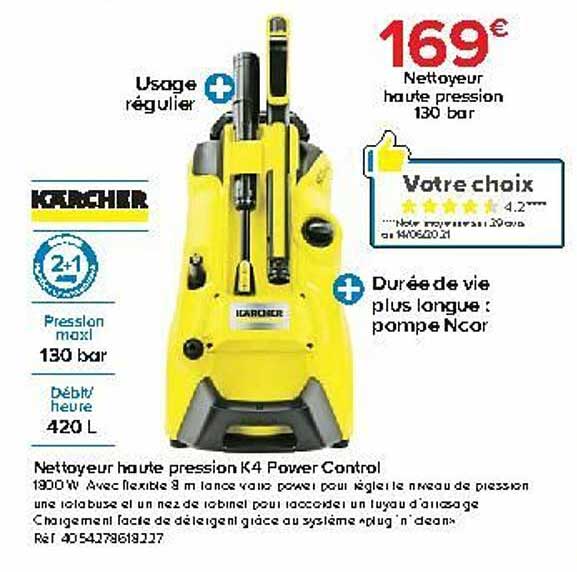 nettoyeur haute pression k4 power control kärcher