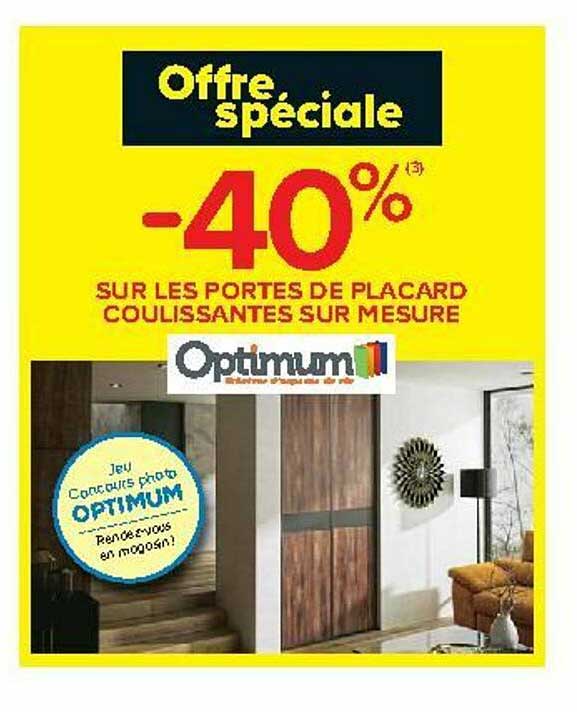 portes de placard coulissantes sur mesure optimum