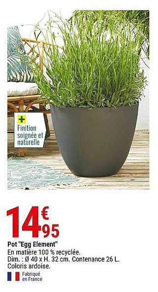 pot 'egg élément"