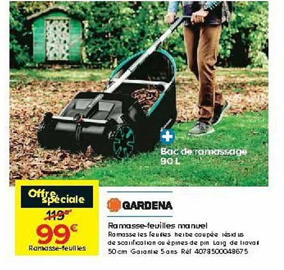 ramasse-feuilles manuel gardena