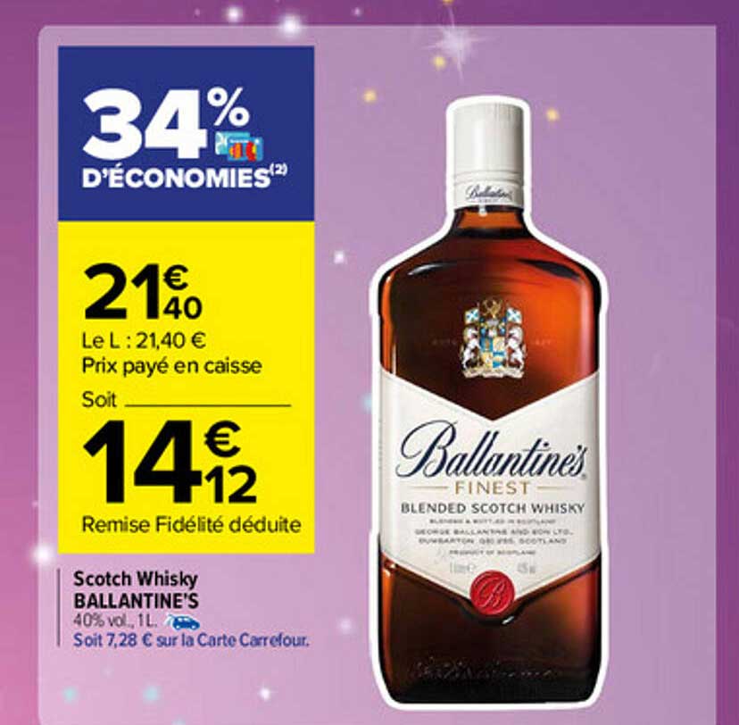 Scotch Whisky Ballantine's