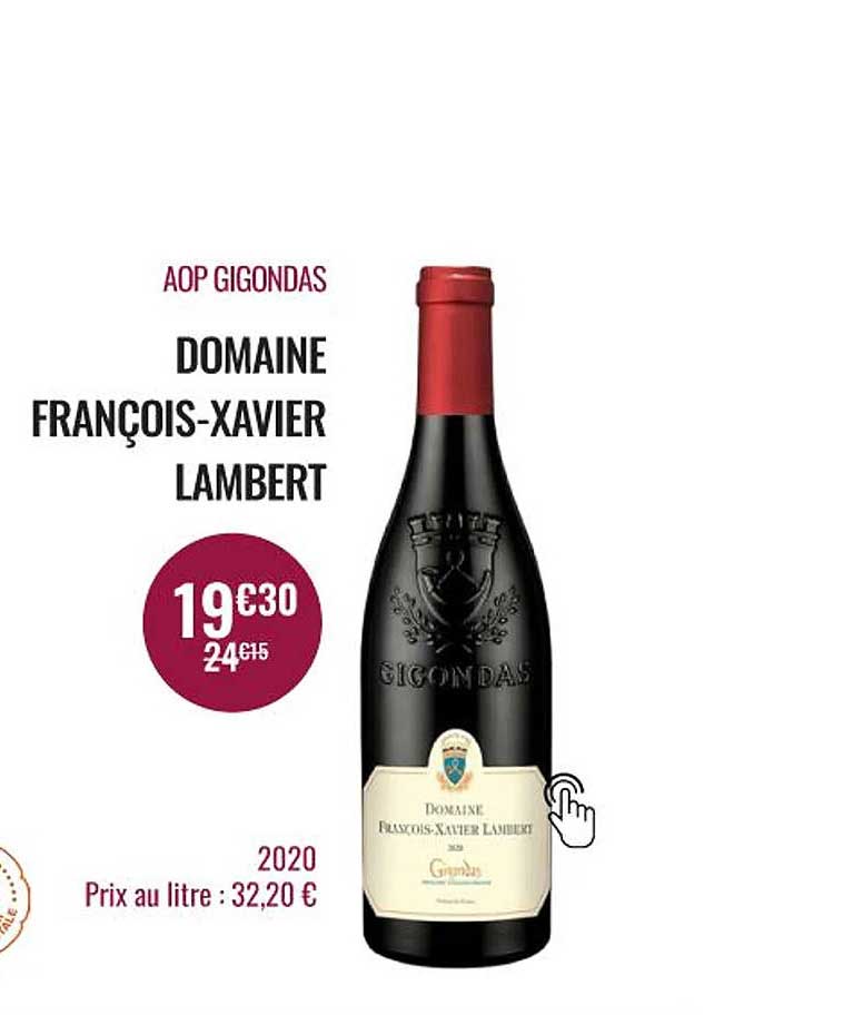 aop gigondas domaine françois-xavier lambert