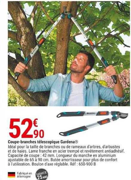 coupe-branches télescopique gardena