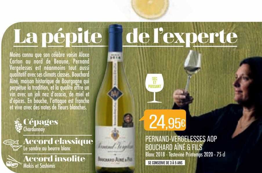pernand-vergelesses aop bouchard aîné & fils blanc 2018