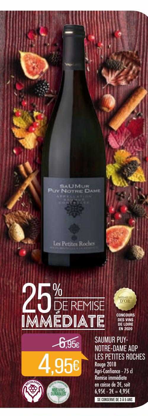 saumur puy-notre-dame aop les petites roches rouge 2018